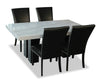 Cami 5-Piece Dining Set - Black