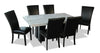 Cami 7-Piece Dining Set - Black