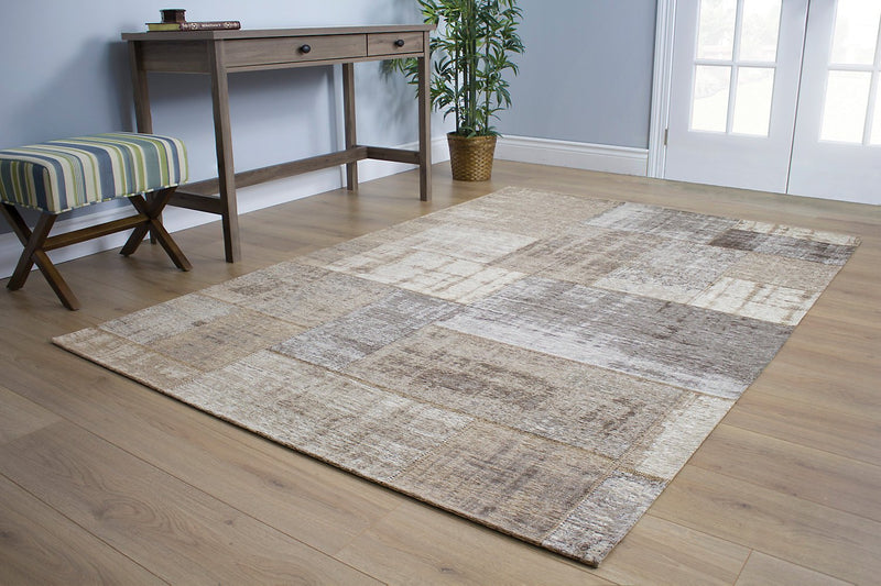 Cathedral Patchwork Area Rug - 7' 10\" x 10' 10\"