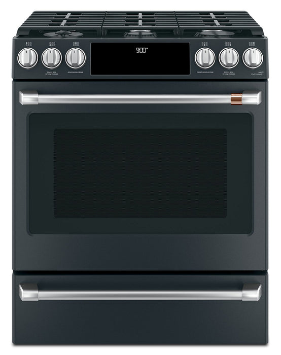 Café 30\" Slide-In Dual-Fuel Convection Range - CC2S900P3MD1