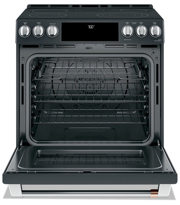 Café 30\" Slide-In Radiant and Convection Electric Range - CCES700P3MD1