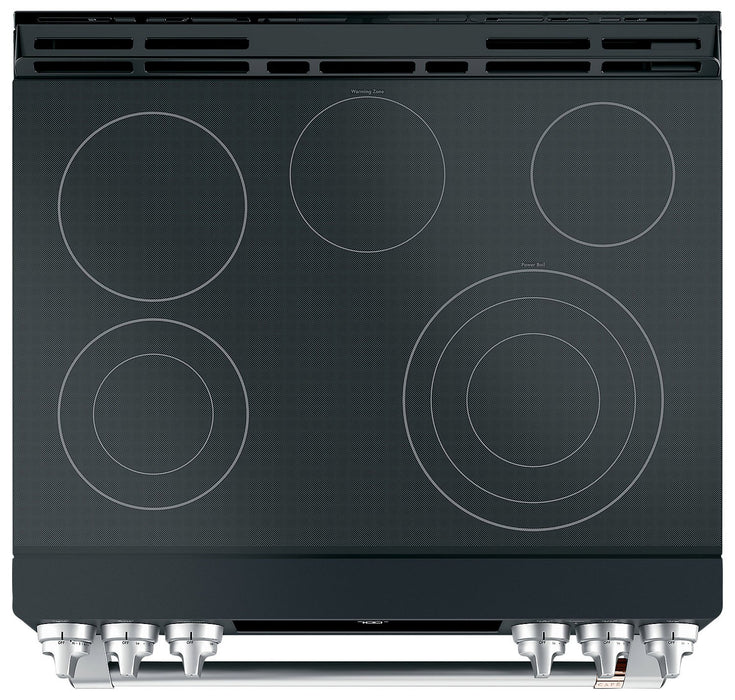 Café 30\" Slide-In Radiant and Convection Electric Range - CCES700P3MD1