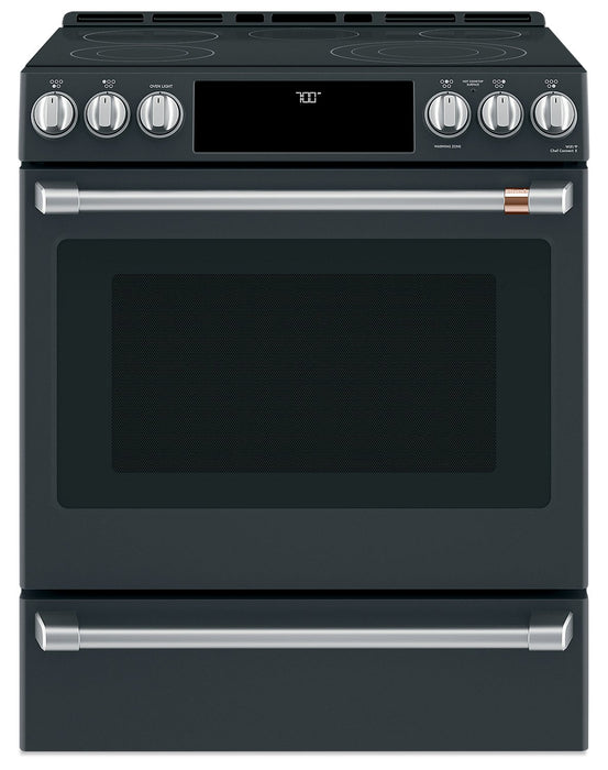 Café 30\" Slide-In Radiant and Convection Electric Range - CCES700P3MD1