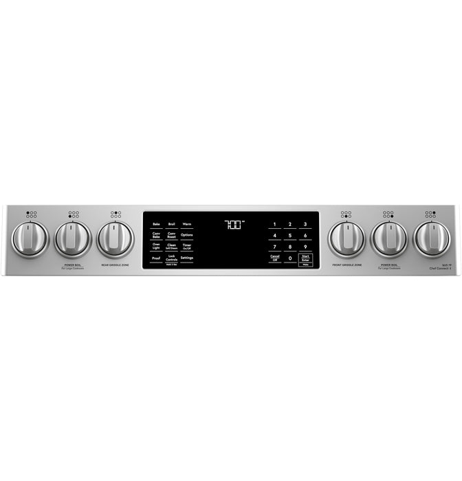 Café Slide-In Gas Range with Convection - CCGS700P2MS1