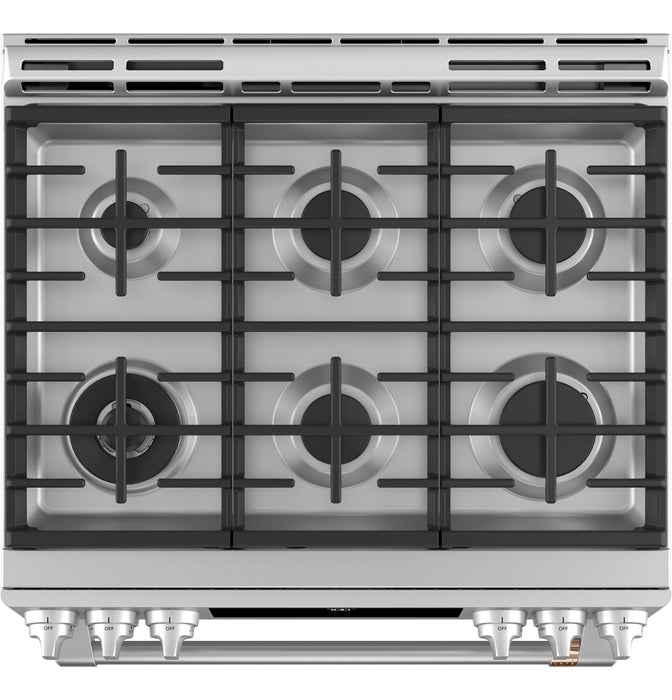 Café Slide-In Gas Range with Convection - CCGS700P2MS1