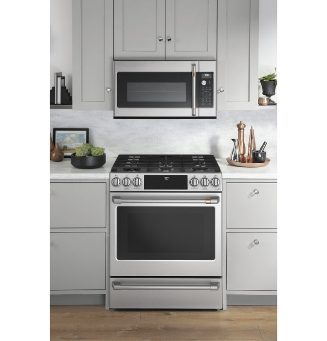 Café Slide-In Gas Range with Convection - CCGS700P2MS1