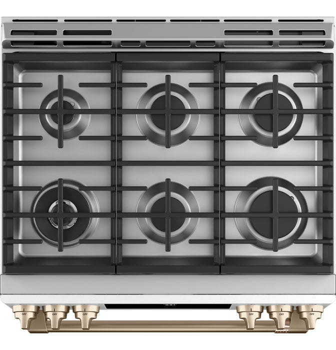Café Slide-In Gas Range with Convection - CCGS700P4MW2
