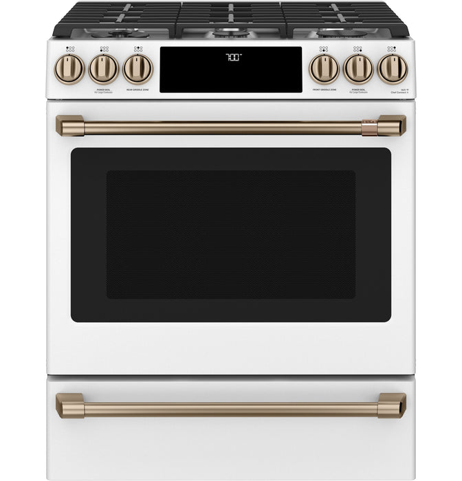 Café Slide-In Gas Range with Convection - CCGS700P4MW2