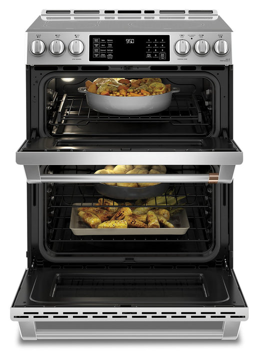 Café Electric Induction Range with Double Oven and Convection - CCHS950P2MS1