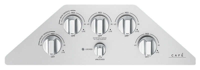 Café 30\" Built-In 5-Burner Gas Cooktop - CGP95302MS1