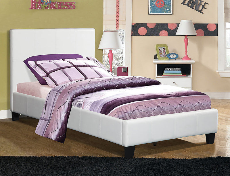 Chase Twin Bed - White