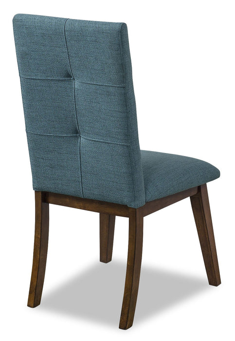 Chelsea Fabric Dining Chair – Aqua