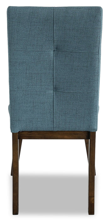 Chelsea Fabric Dining Chair – Aqua