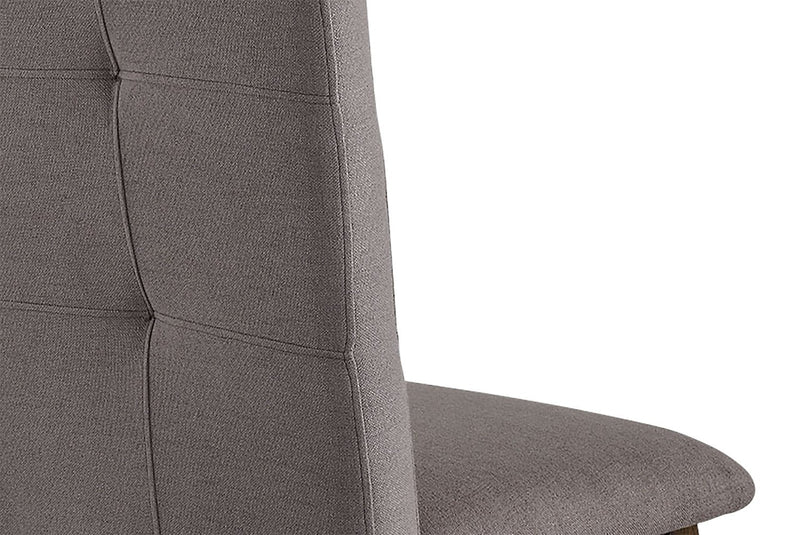 Chelsea Fabric Dining Chair – Brown