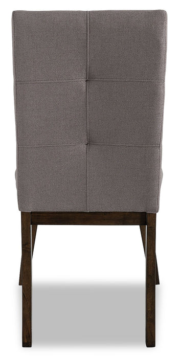 Chelsea Fabric Dining Chair – Brown