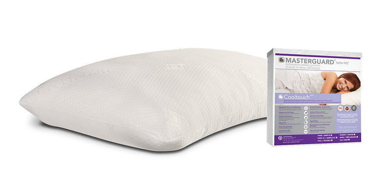 Masterguard® Cooltouch™ Twin Mattress Protector with 1 Standard Pillow