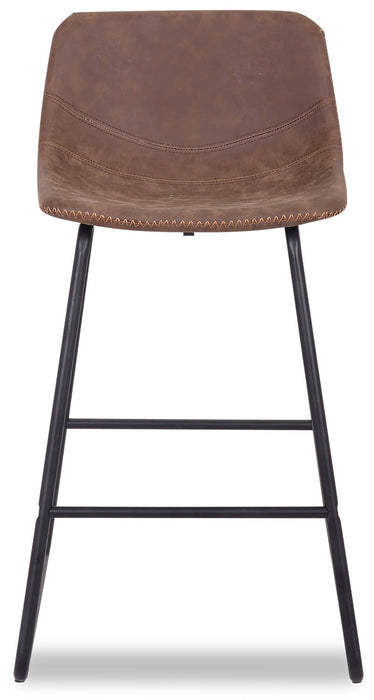 Coty Counter-Height Chair - Brown