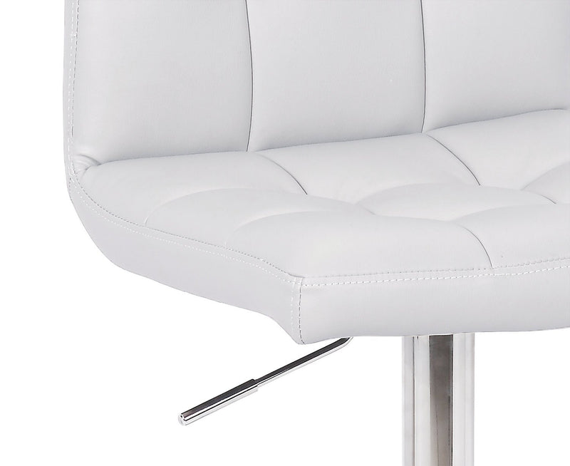 Cruz White Bar Stool