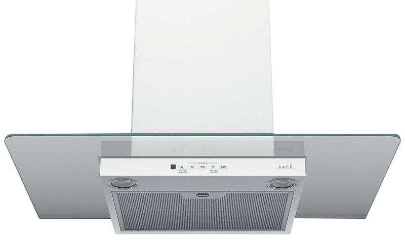 Café 30\" Wall-Mount Glass Canopy Range Hood - CVW73014MWM