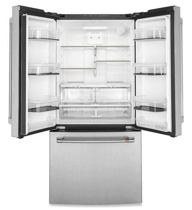 Café 18.6 Cu. Ft. French-Door Counter-Depth Refrigerator - CWE19SP2NS1