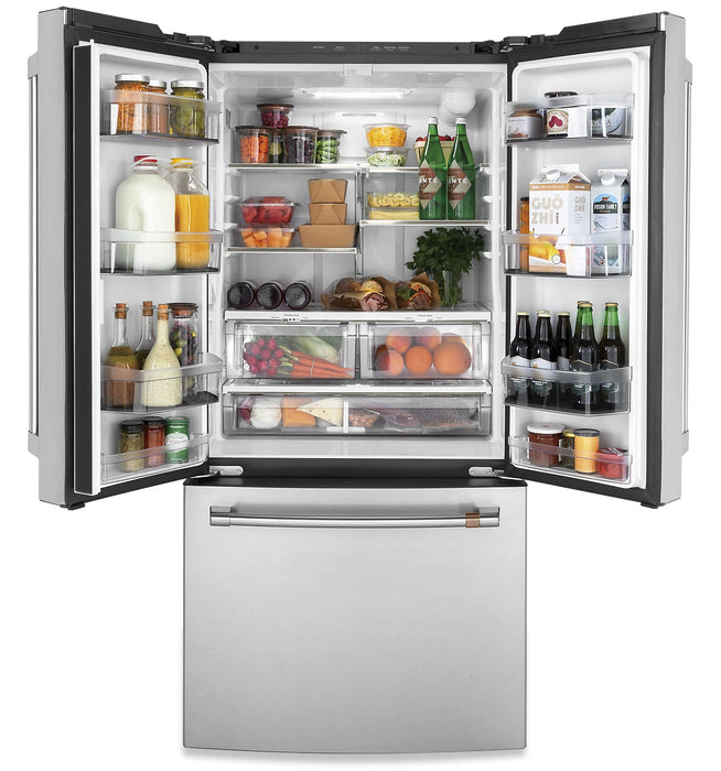 Café 18.6 Cu. Ft. French-Door Counter-Depth Refrigerator - CWE19SP2NS1