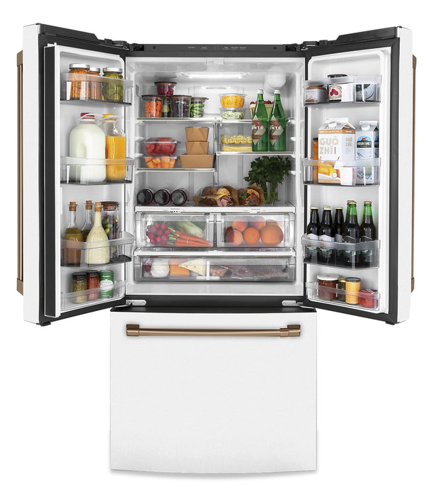 Café 18.6 Cu. Ft. French-Door Counter-Depth Refrigerator - CWE19SP4NW2