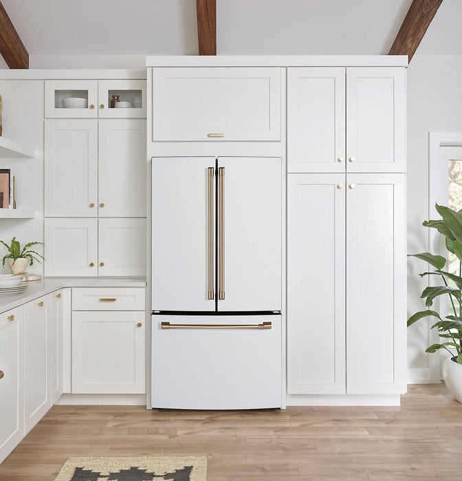 Café 18.6 Cu. Ft. French-Door Counter-Depth Refrigerator - CWE19SP4NW2