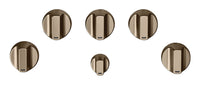 Café 5-Piece Gas Cooktop Brushed Bronze Knobs - CXCG1K0PMBZ