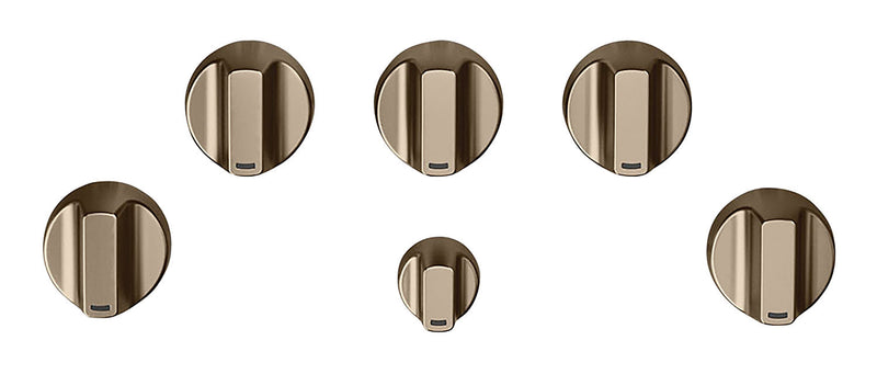 Café 5-Piece Gas Cooktop Brushed Bronze Knobs - CXCG1K0PMBZ