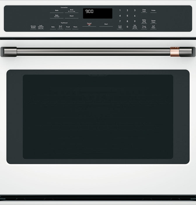 Café Single Wall Oven Brushed Black Handle - CXWS0H0PMBT