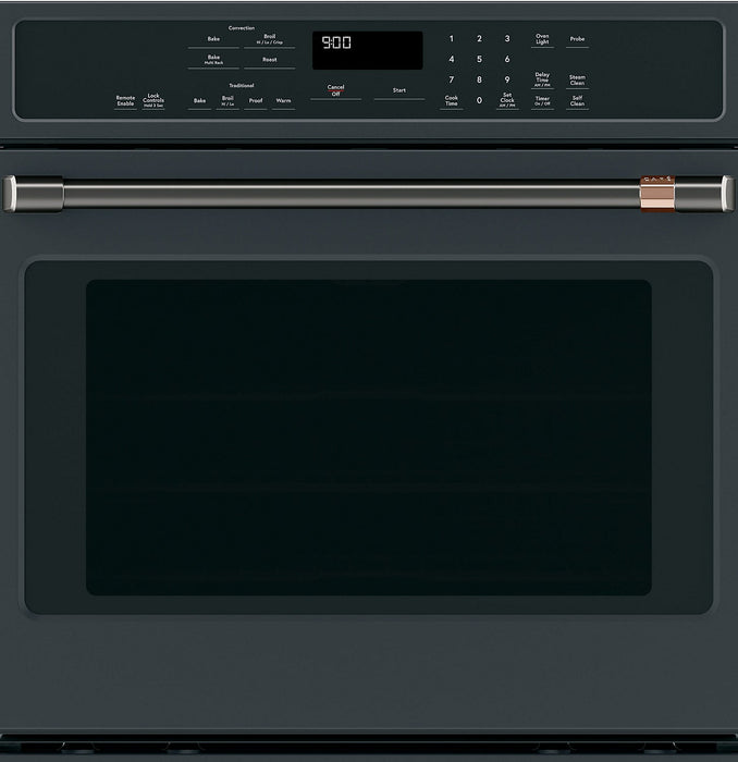 Café Single Wall Oven Brushed Black Handle - CXWS0H0PMBT