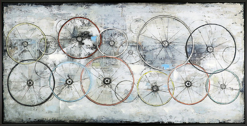 Bike Wheels - 30.5\" x 60.5\"
