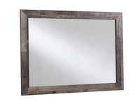 Derekson Bedroom Dresser Mirror - Grey 