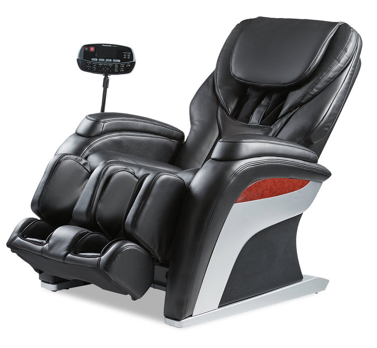 Panasonic Urban Collection High-Quality Synthetic Leather Massage Power Recliner - Black