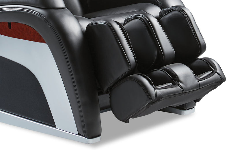 Panasonic Urban Collection High-Quality Synthetic Leather Massage Power Recliner - Black