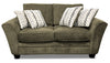 Febe Chenille Loveseat - Brown
