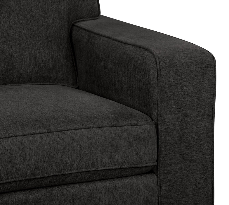 Fiona Chenille Chair - Grey
