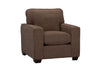 Fiona Chenille Chair - Mocha