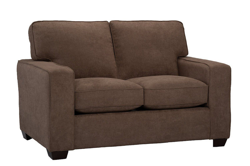 Fiona Chenille Loveseat - Mocha