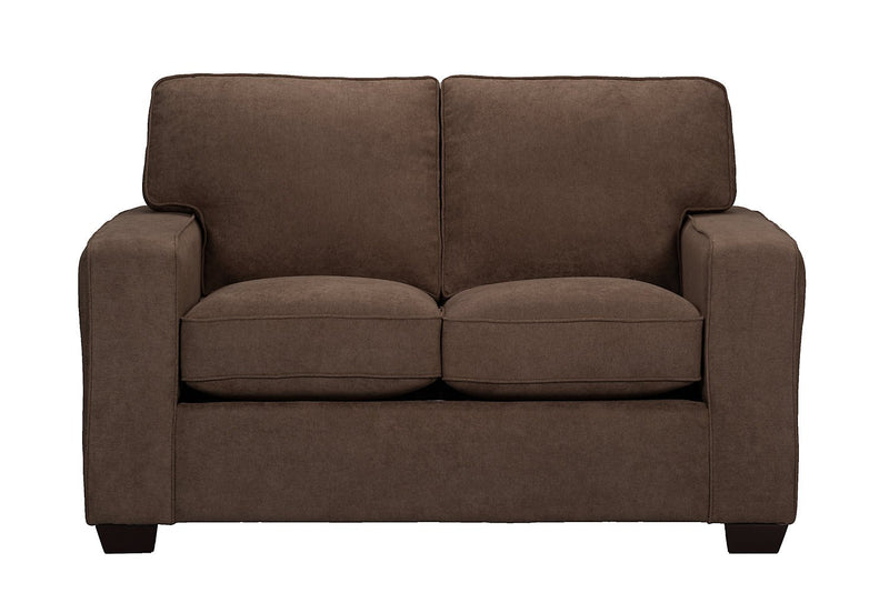 Fiona Chenille Loveseat - Mocha