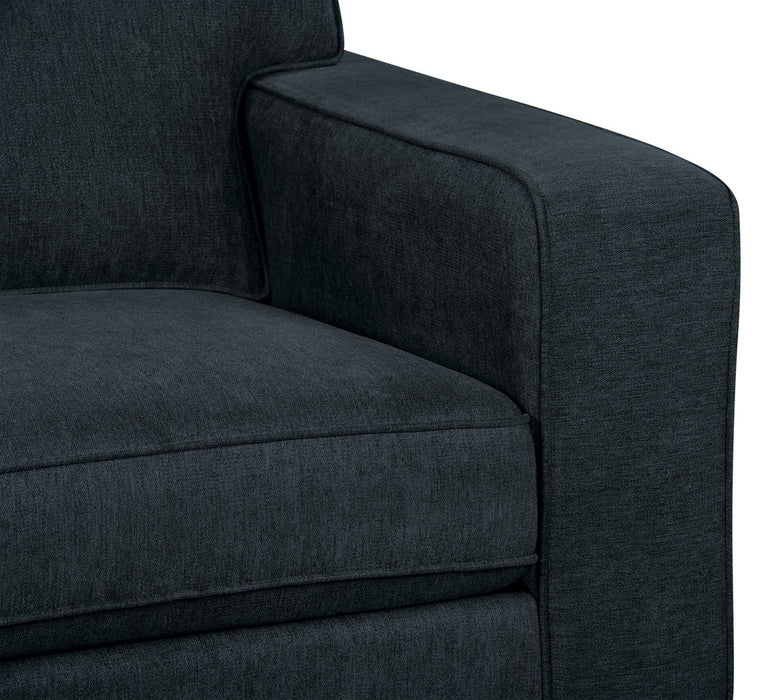 Fiona Chenille Sofa - Navy