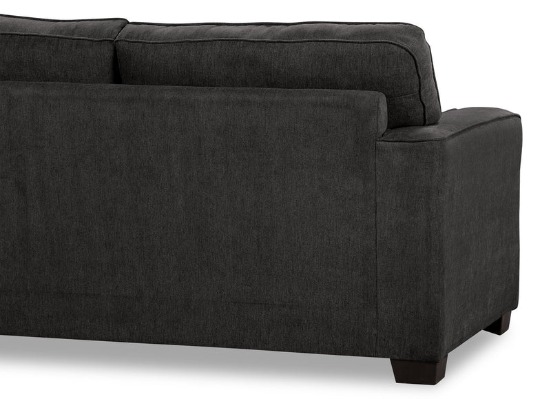 Fiona Chenille Full-Size Sofa Bed - Grey