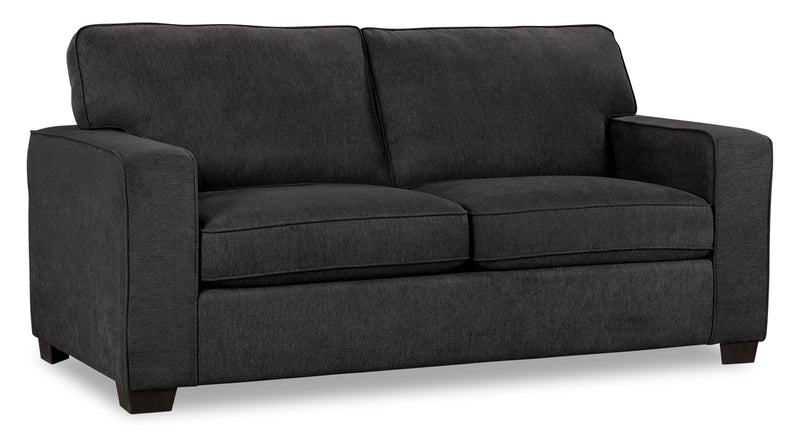 Fiona Chenille Twin-Size Sofa Bed - Grey