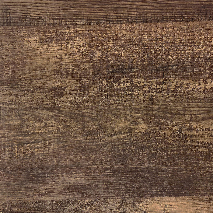 Flynn Reclaimed Wood-Look Desk - Brown