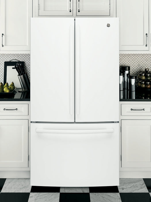 GE 27 Cu. Ft. French-Door Refrigerator - GNE27JGMWW