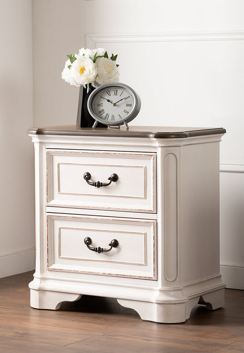Grace Nightstand - Antique White