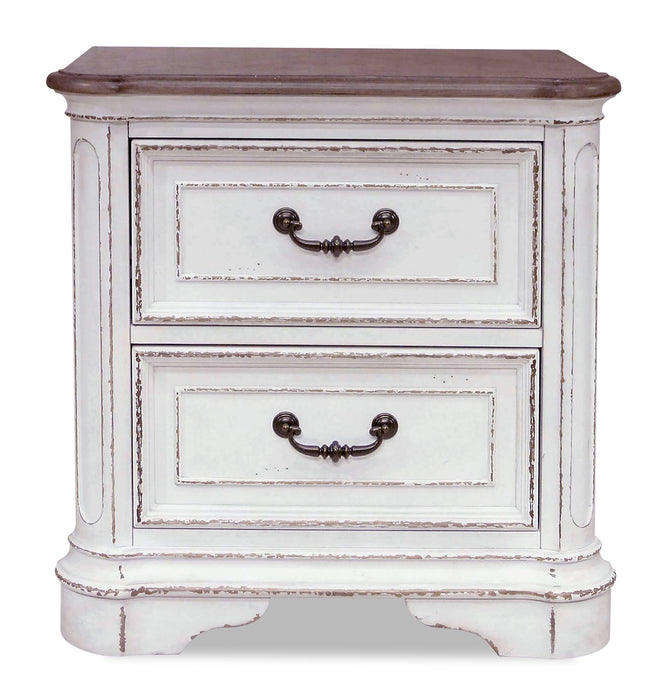 Grace Nightstand - Antique White