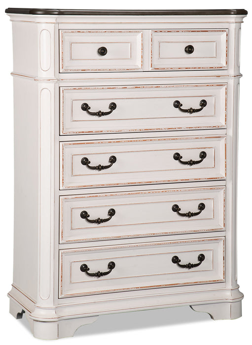 Grace Chest with Lift-Top - Antique White
