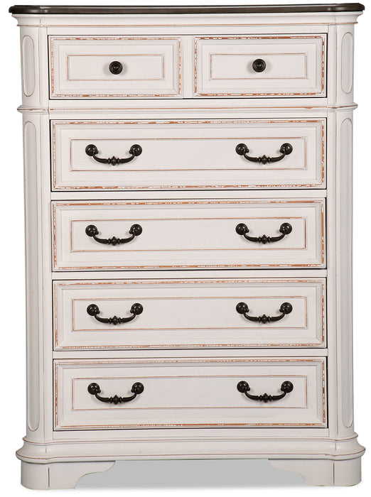 Grace Chest with Lift-Top - Antique White