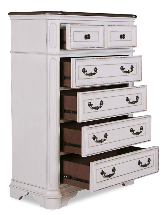 Grace Chest with Lift-Top - Antique White